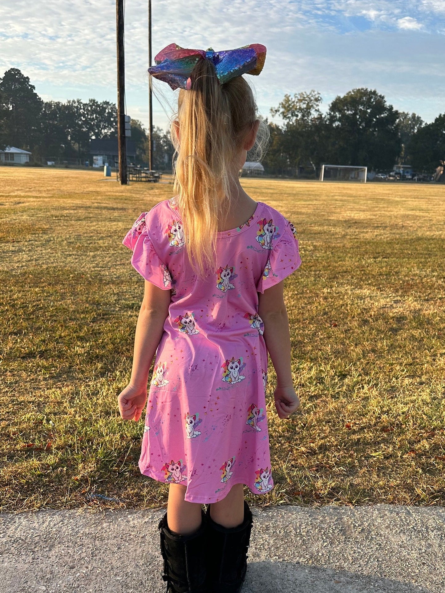 Caticorn Swing Dress