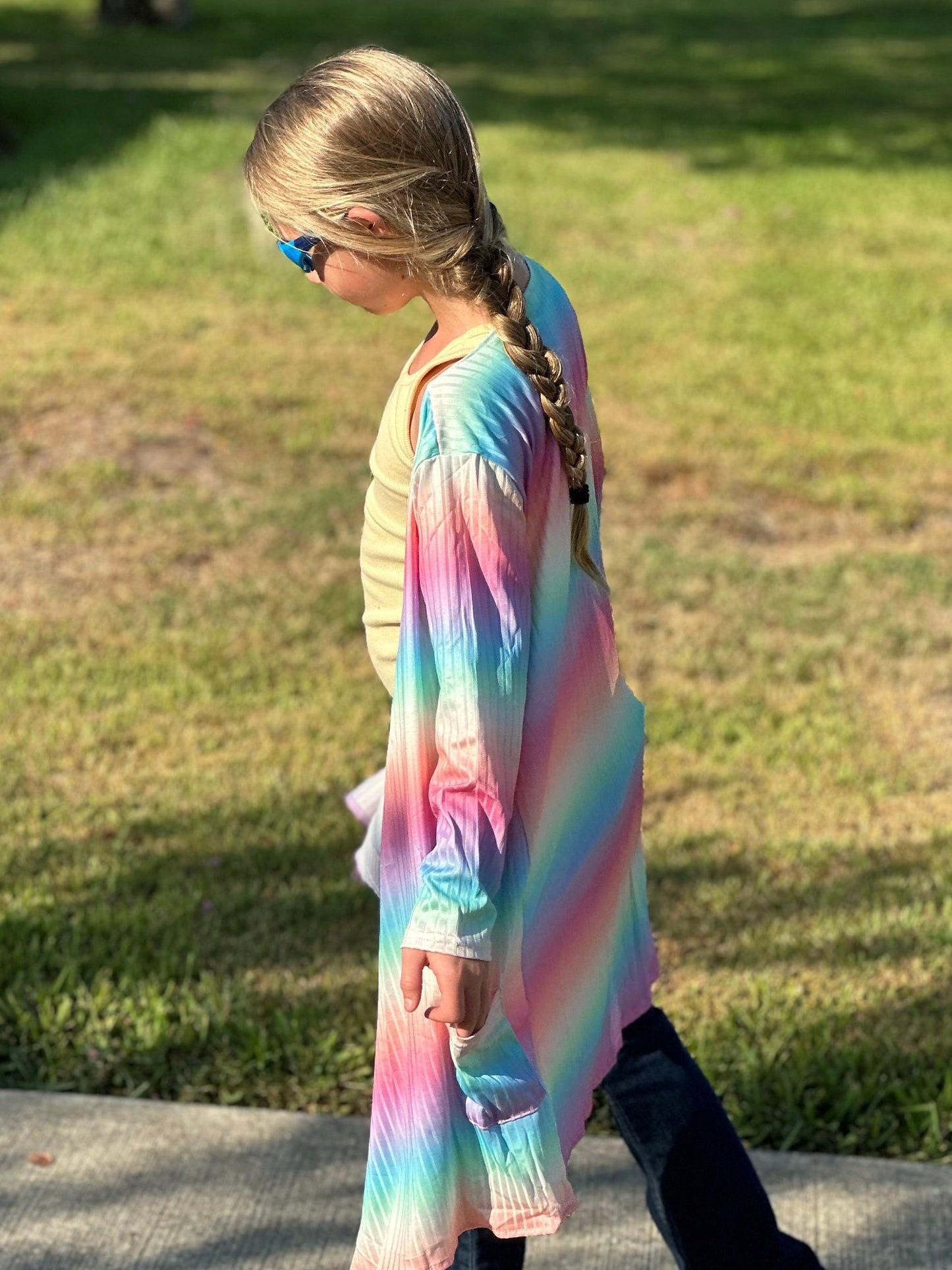 Pastel Ombré Cardigan