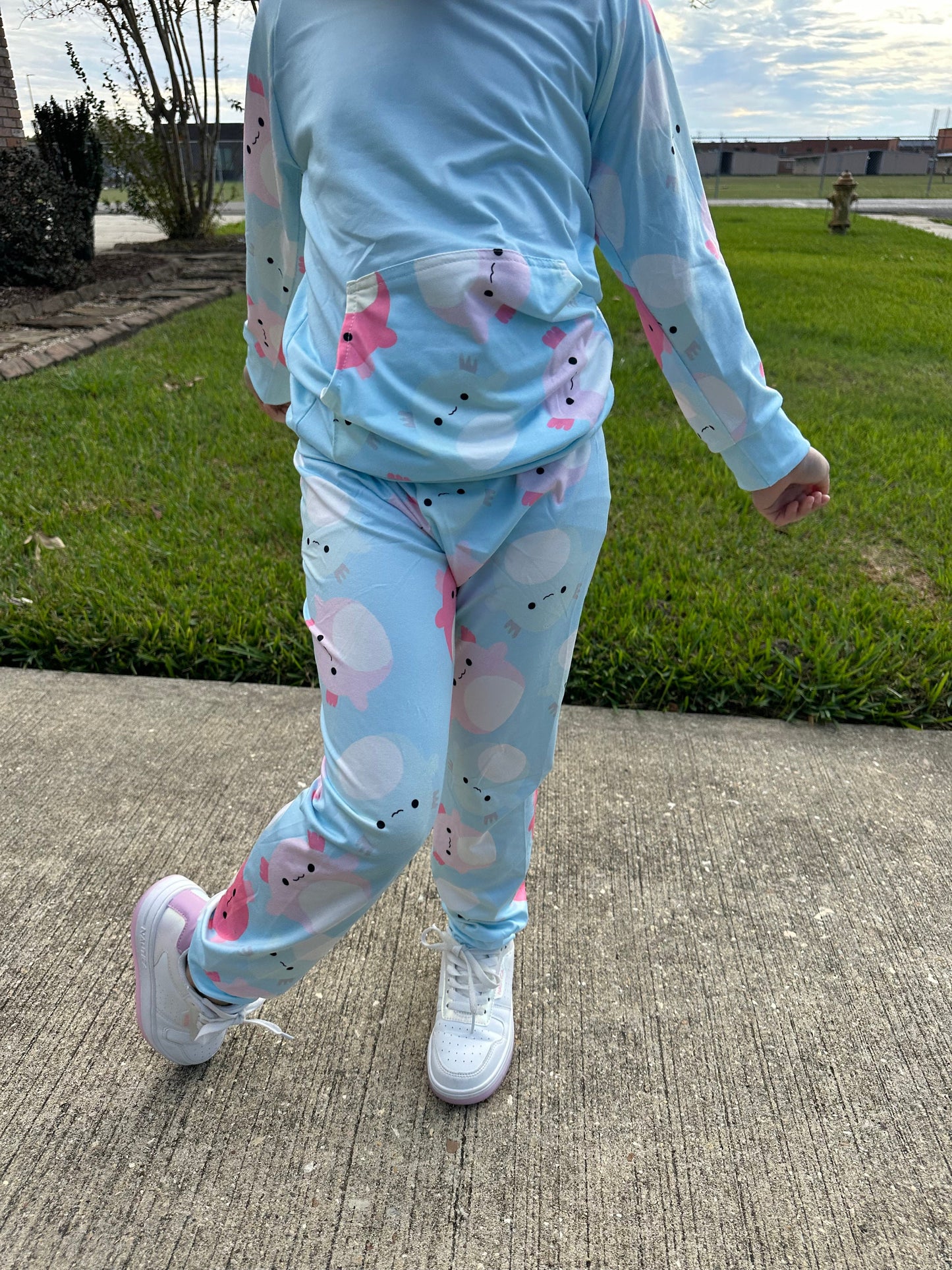 Axolotl Squishmallow Jogger Set