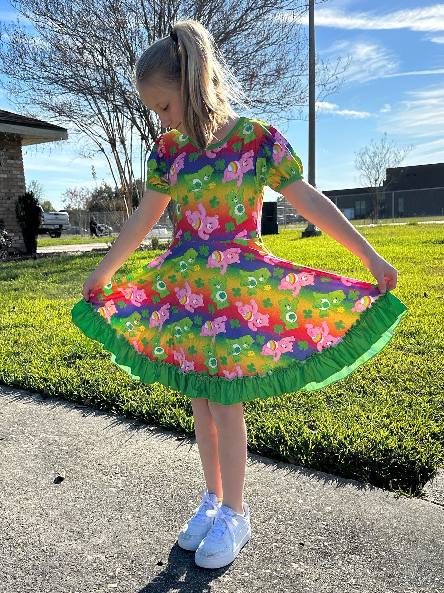 Lucky Bears Twirl Dress