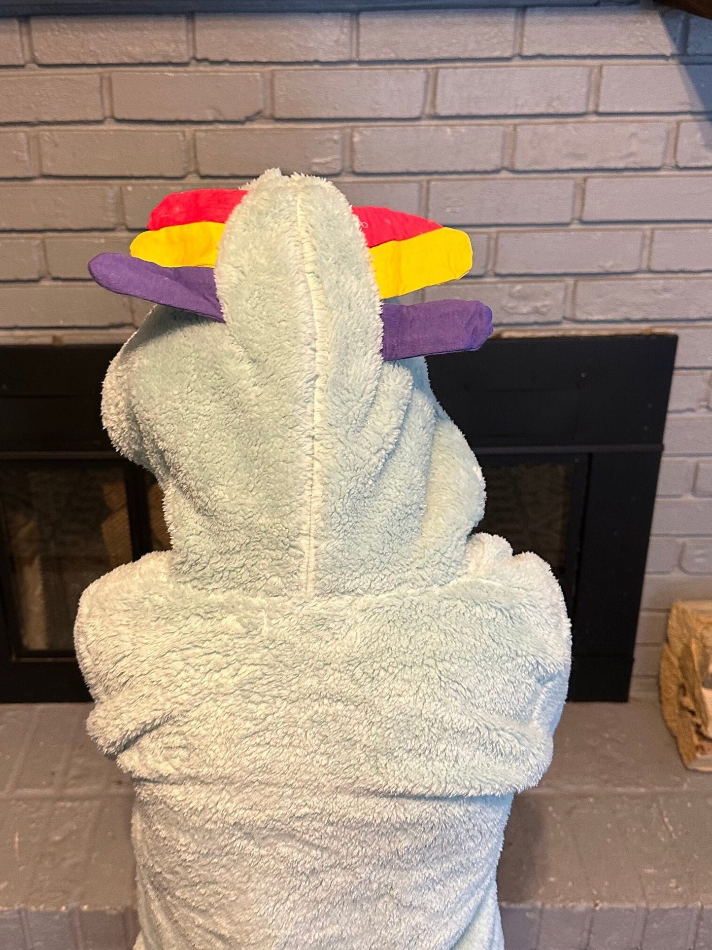 Axolotl Squish Zip Up Fleece Hoodie