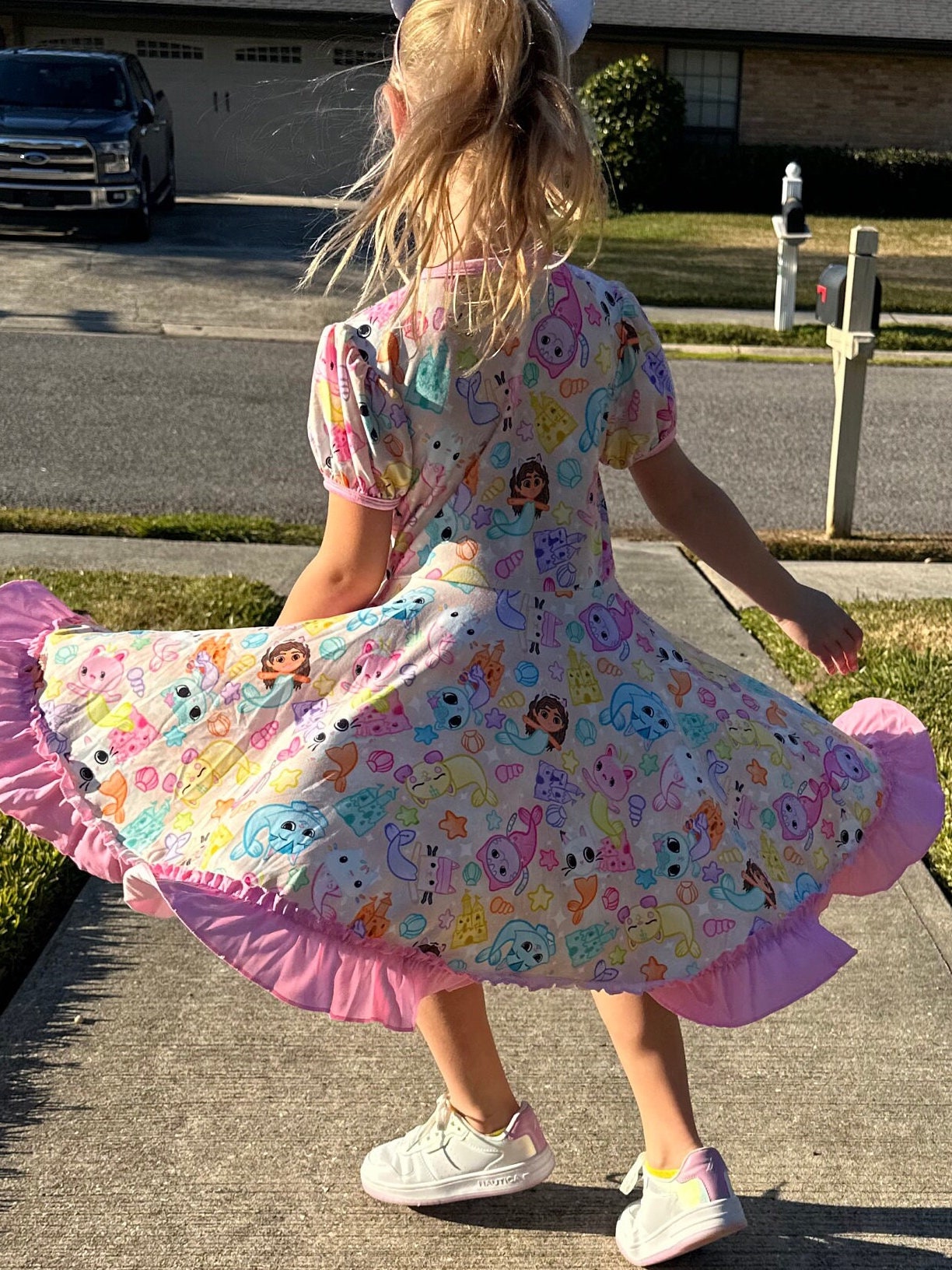 Dollhouse Beach Fun Twirl Dress