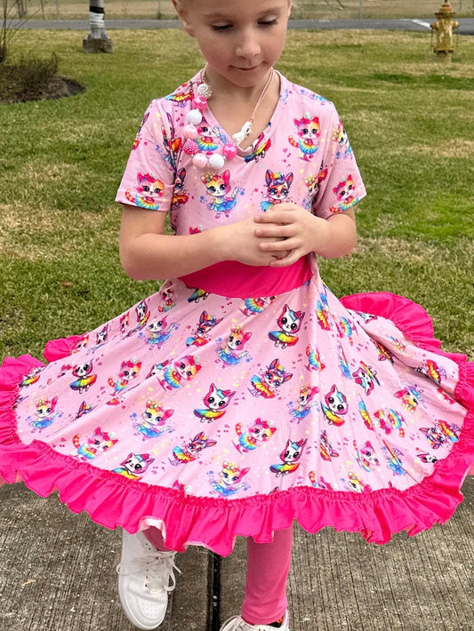 Ballerina  Kitty Twirl Dress