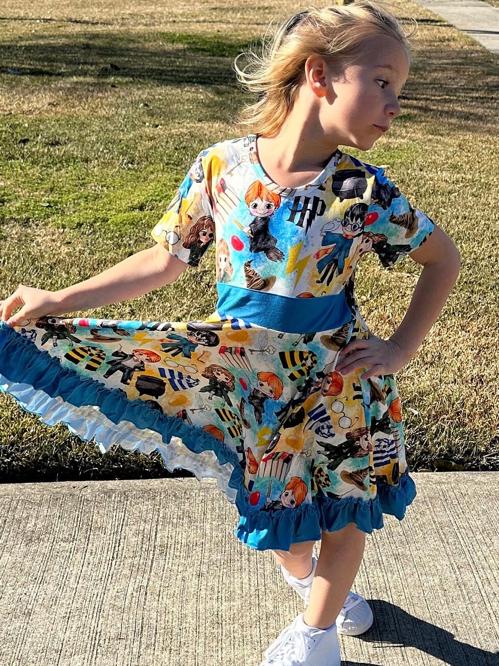 Wizard friends Twirl Dress