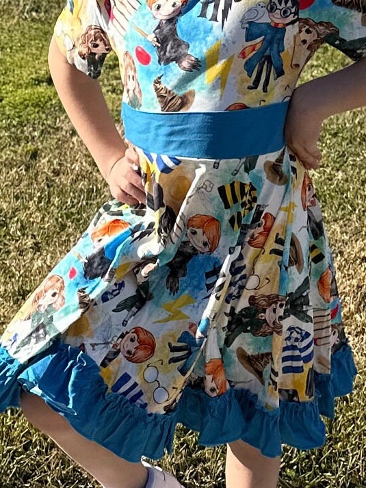 Wizard friends Twirl Dress