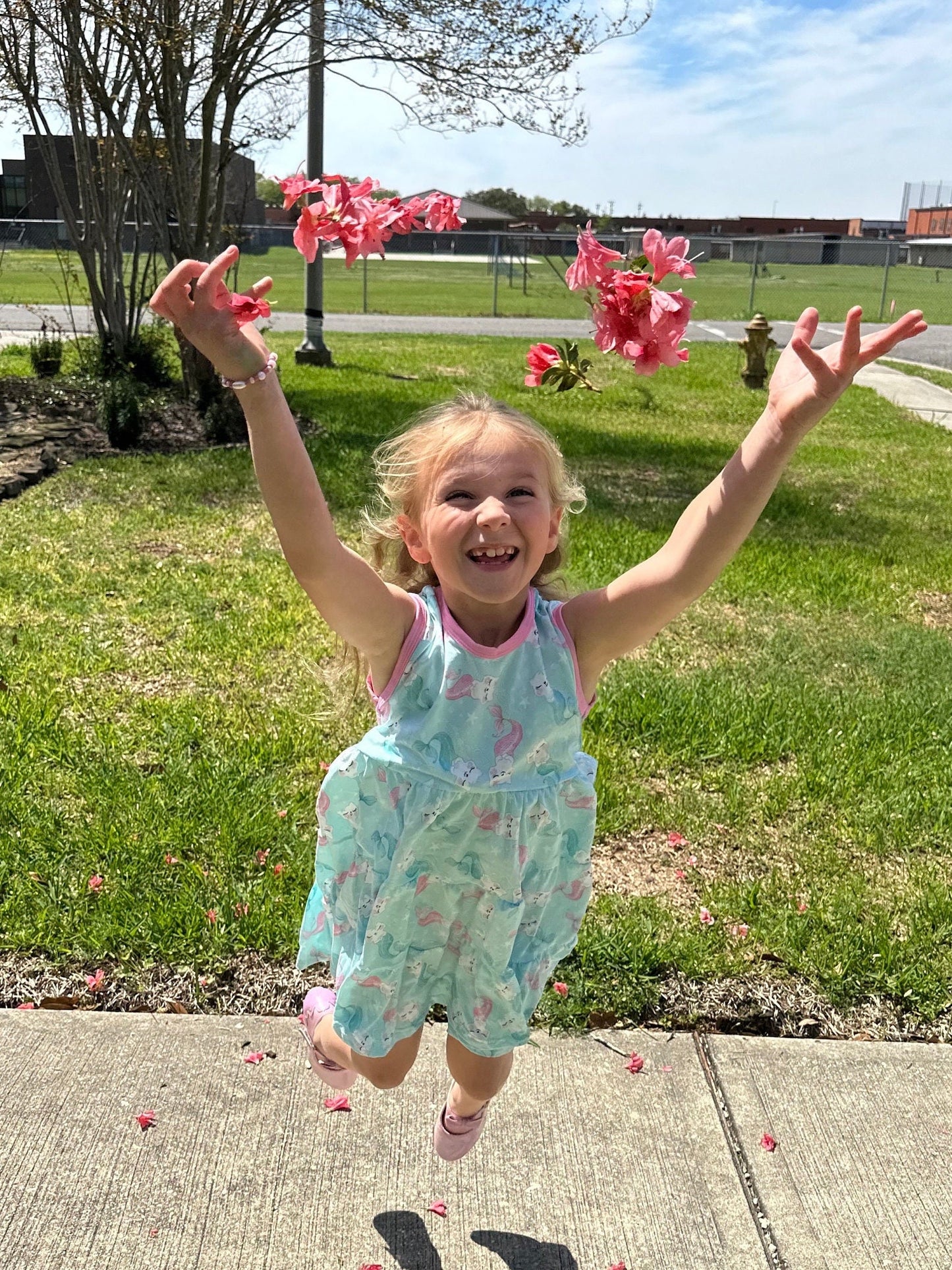 mermaid kitty tank dress