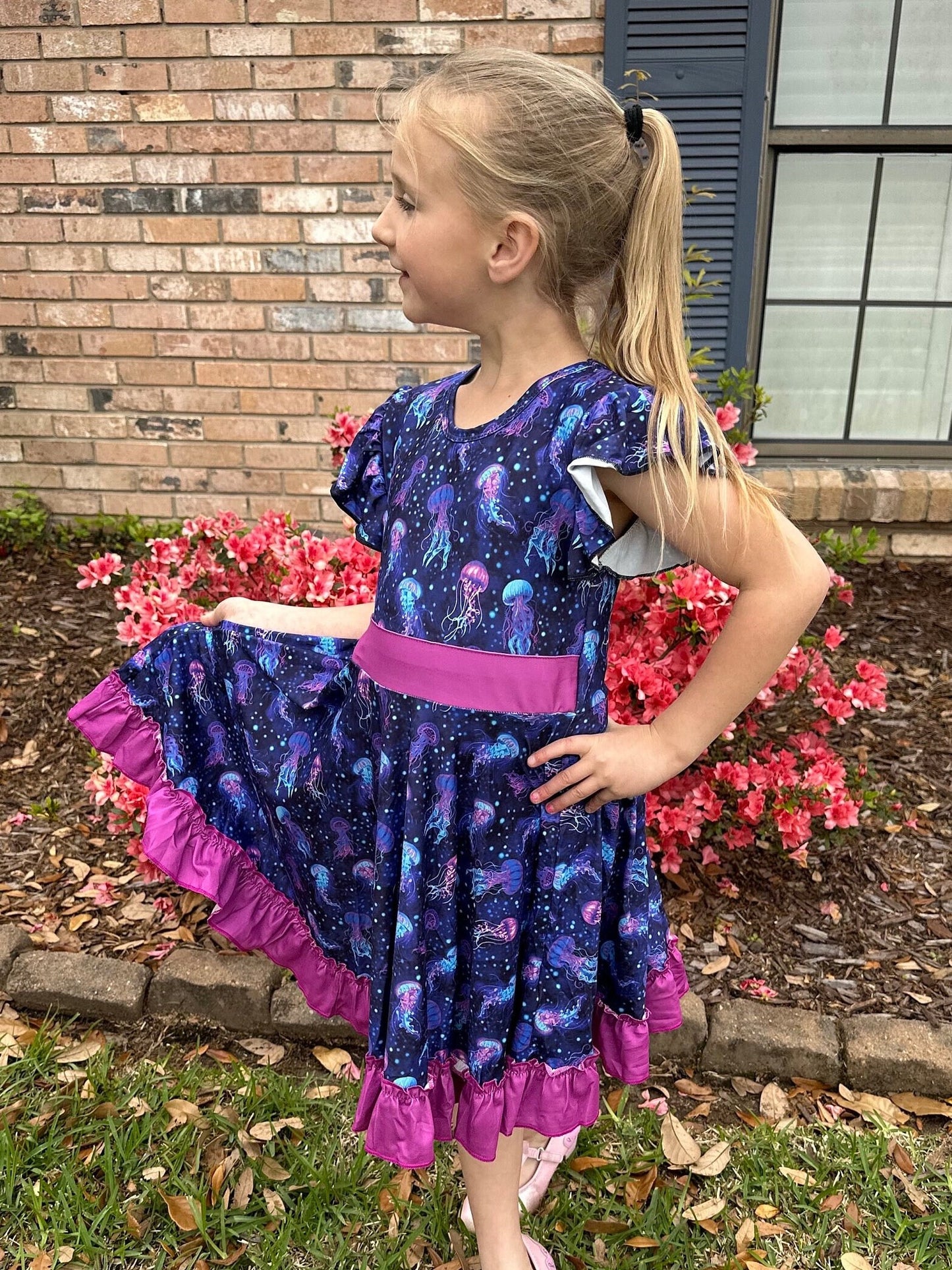 jellyfish twirl dress