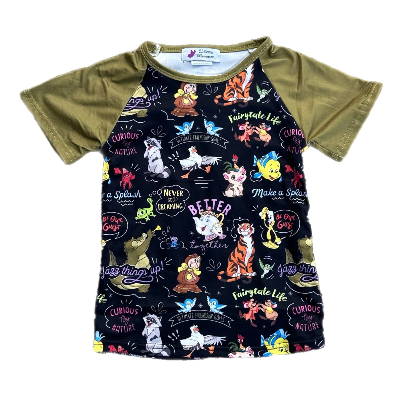 Movie Inspired Kids Raglan