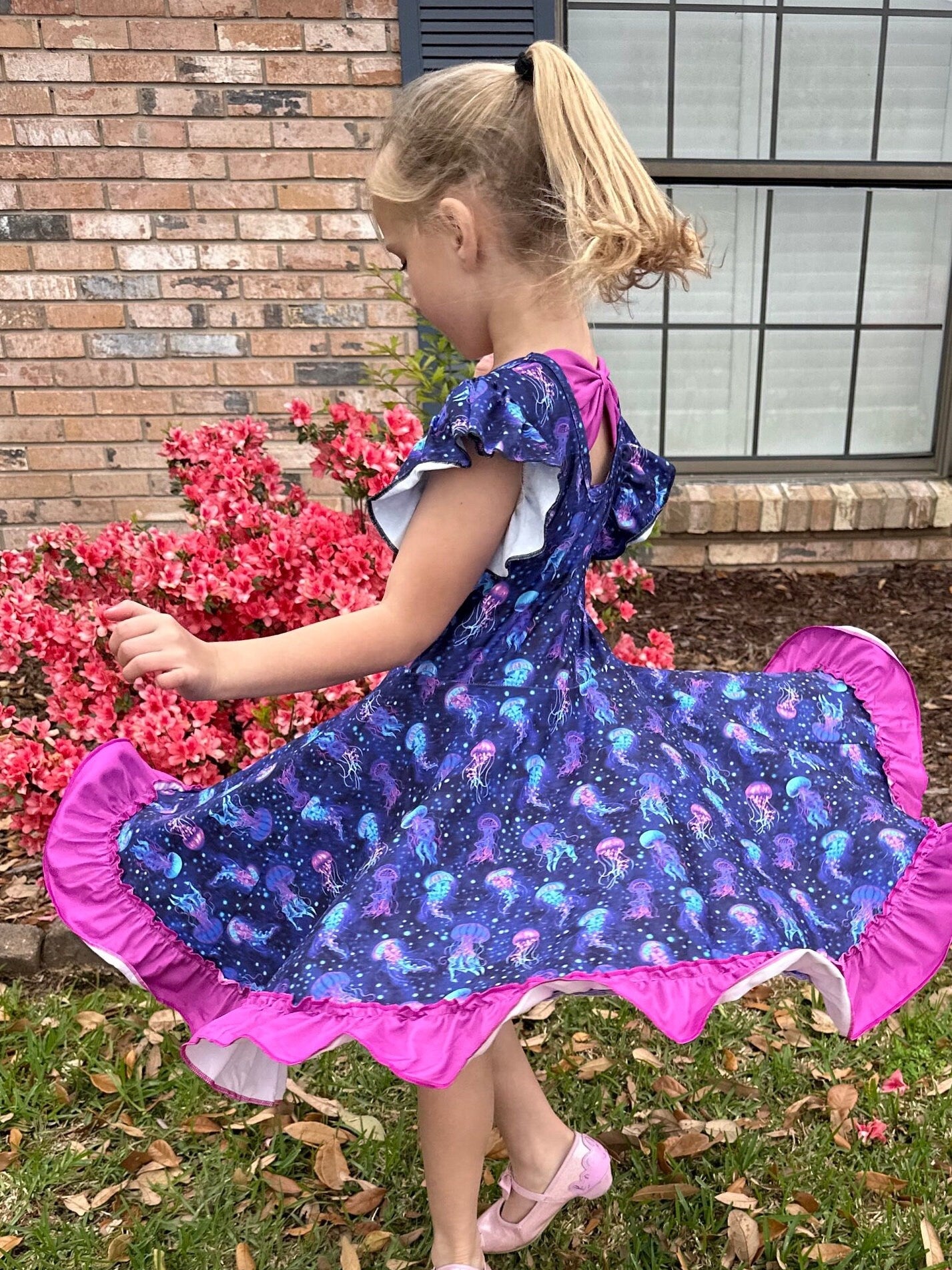 jellyfish twirl dress