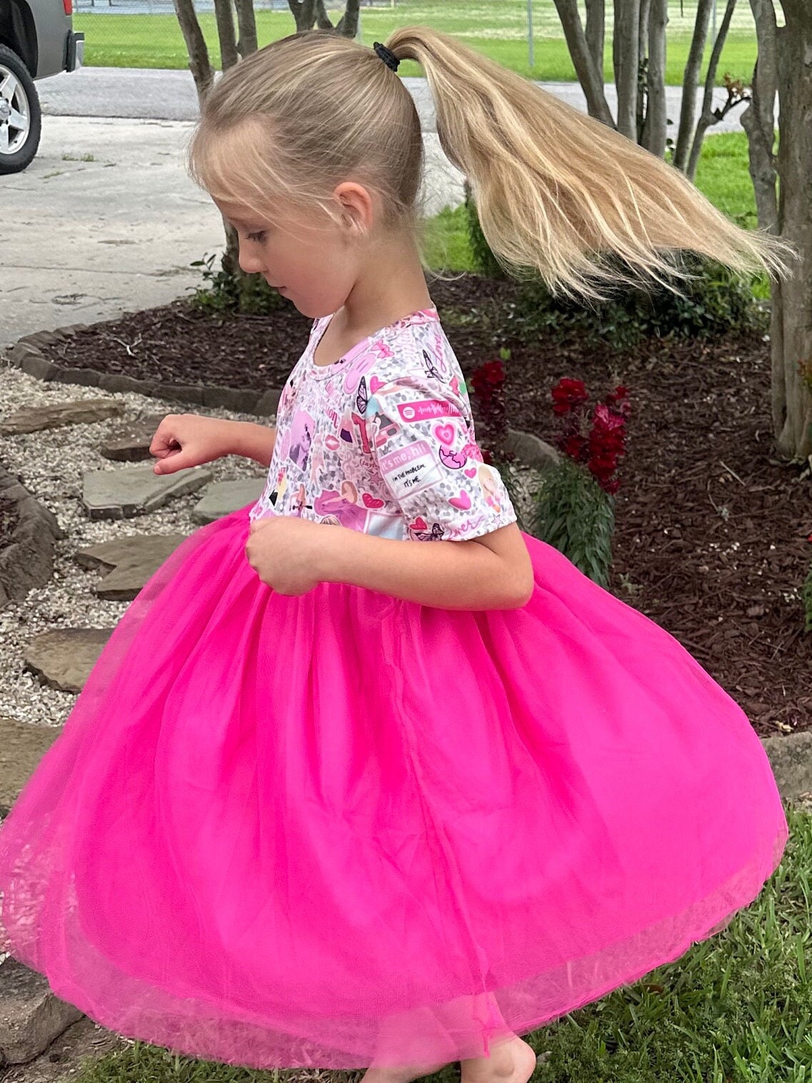 Tulle Singer Twirl Dress