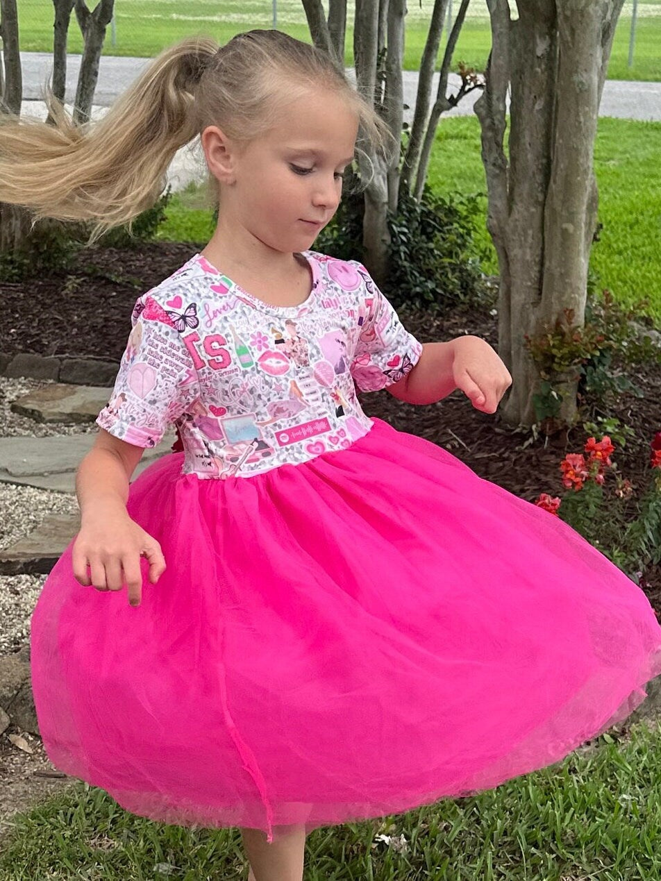 Tulle Singer Twirl Dress