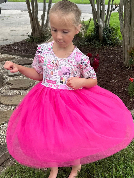 Tulle Singer Twirl Dress