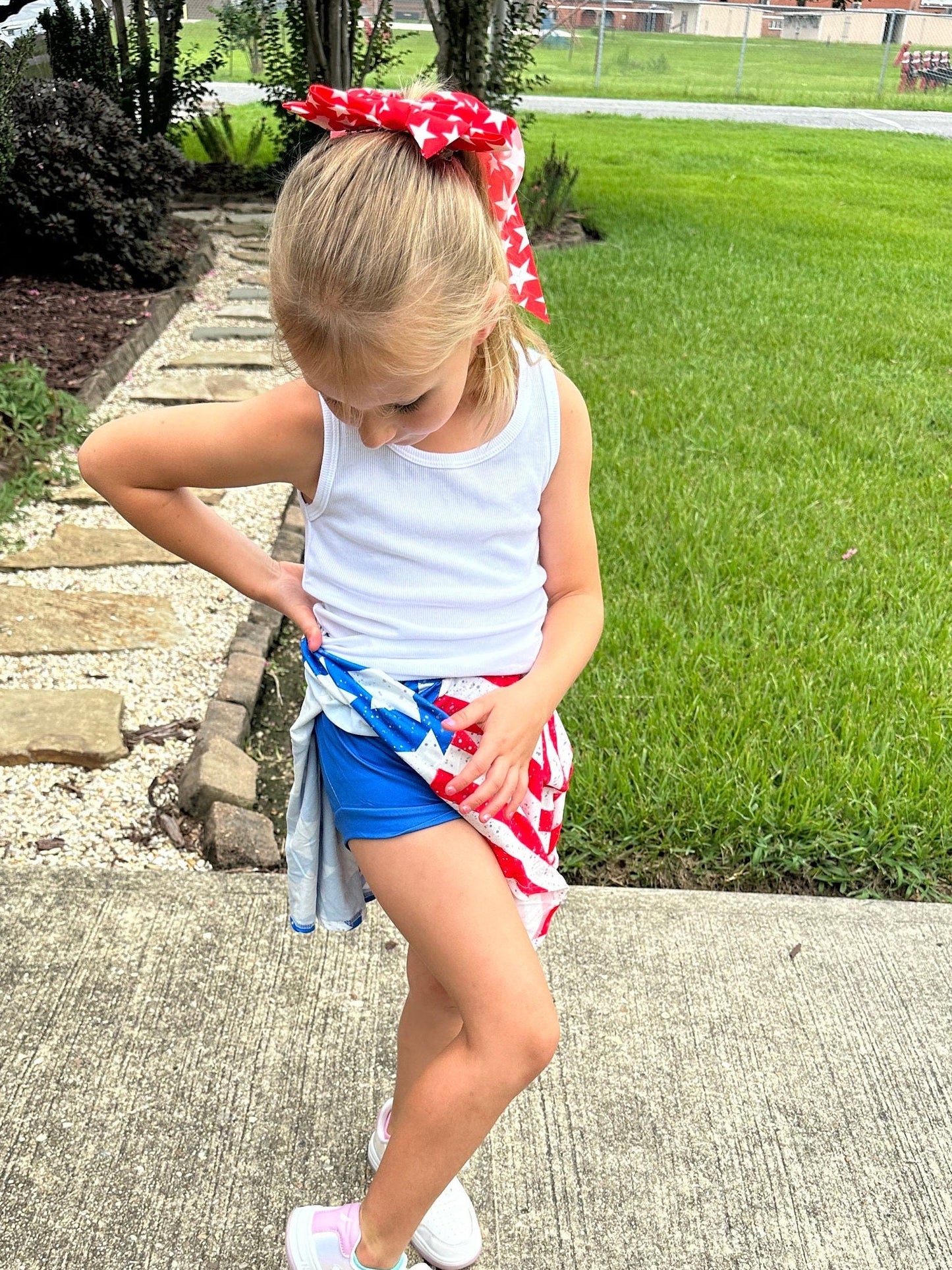 Stars and Stripes Twirl Skort