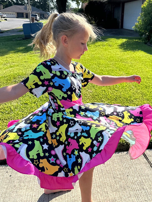 skating twirl dress