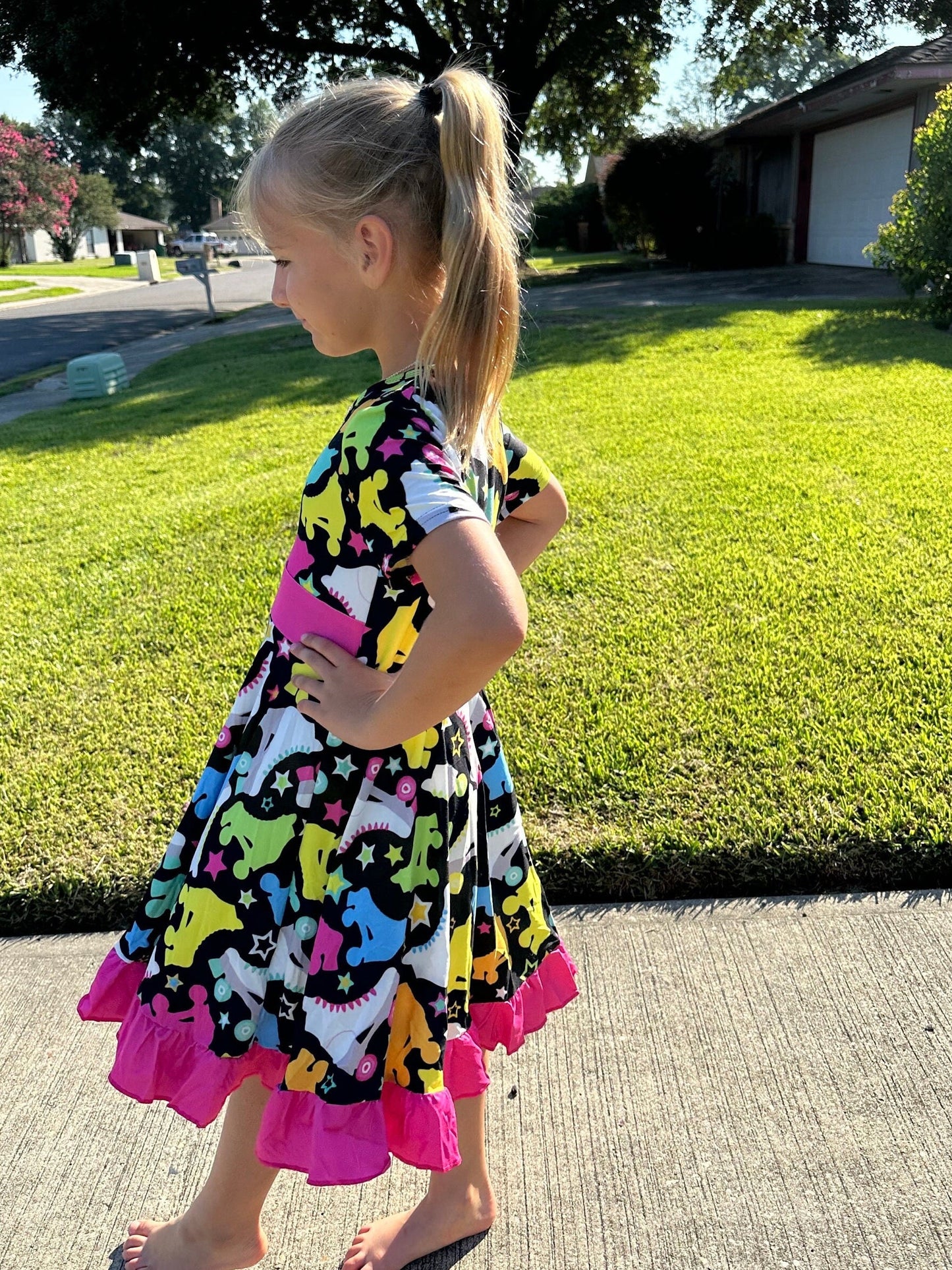 skating twirl dress