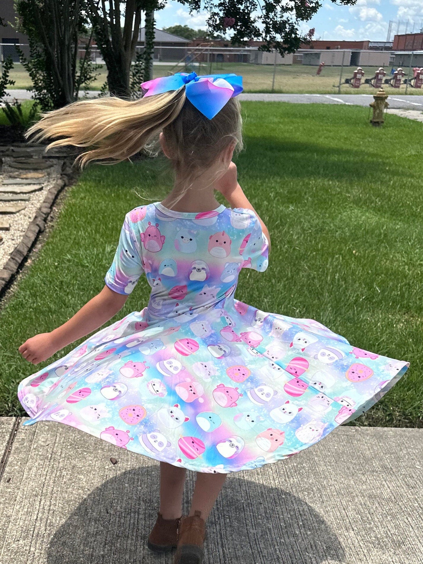 Squishmallow Friends Twirl Dress With Shorts