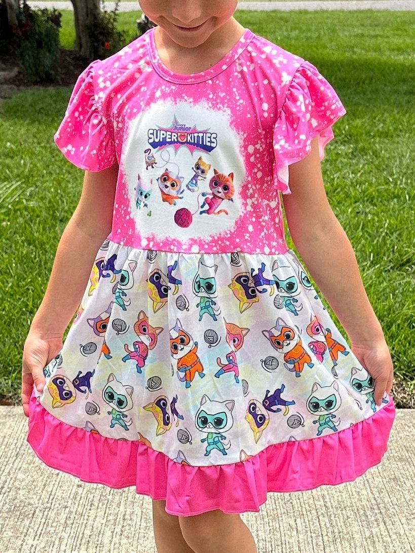 Super Hero Kitties Dress