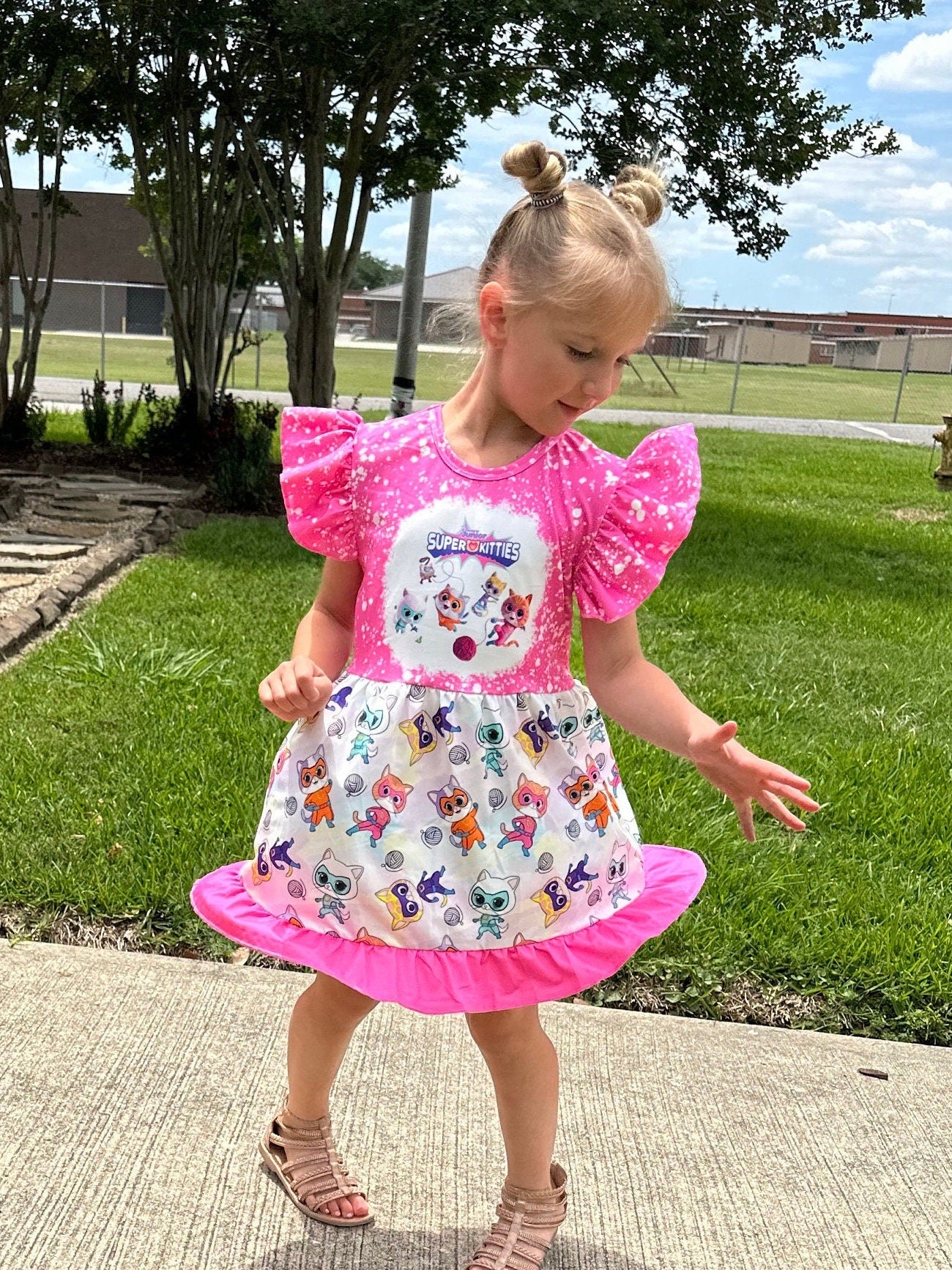 Super Hero Kitties Dress