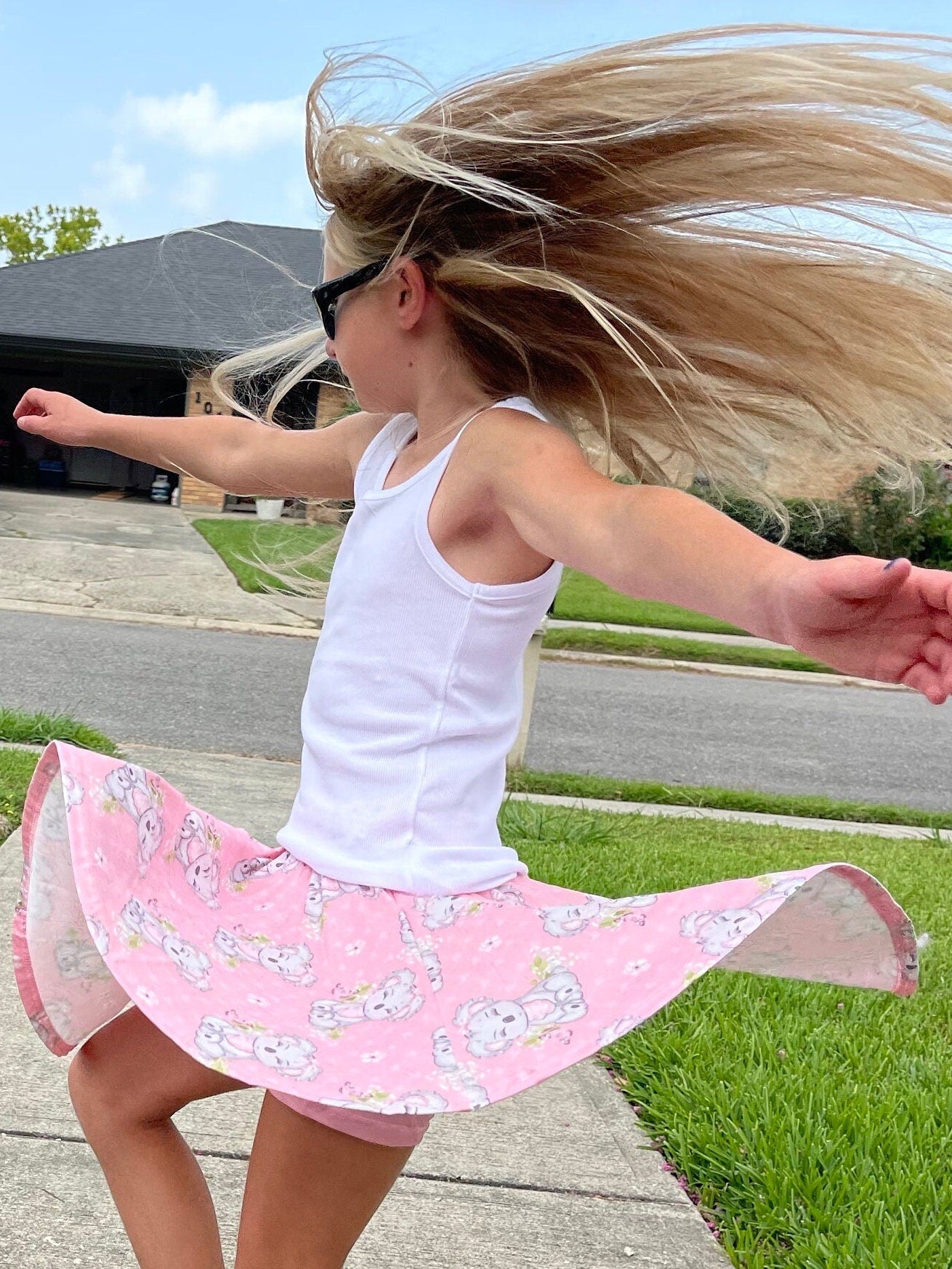 Koala Twirl Skort with shorts