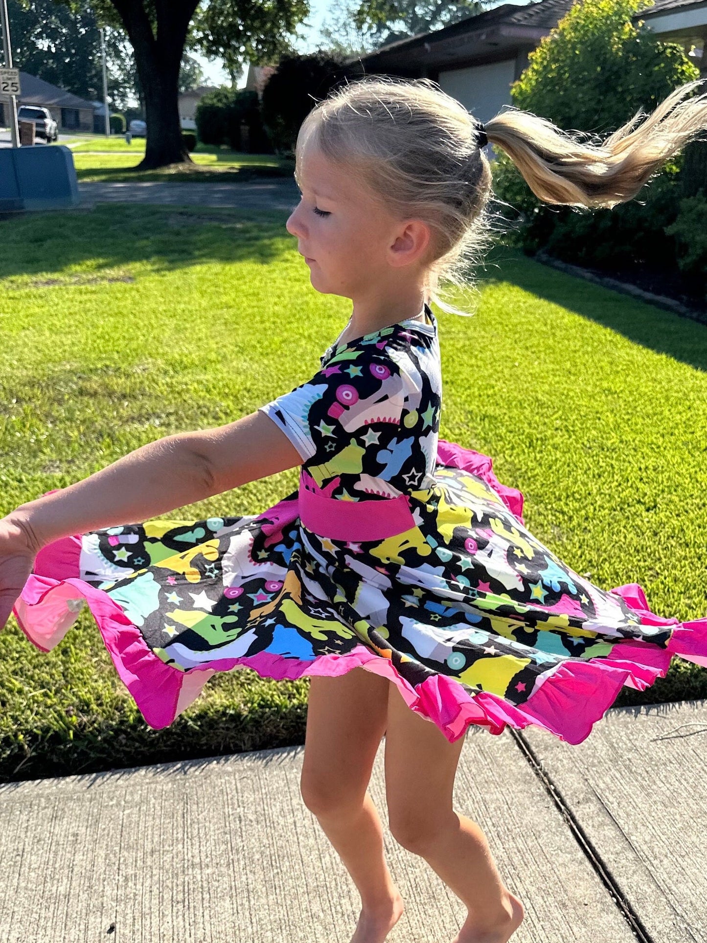 skating twirl dress