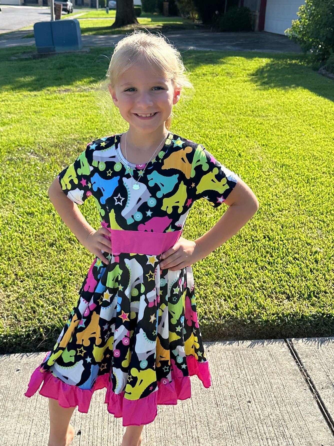 skating twirl dress