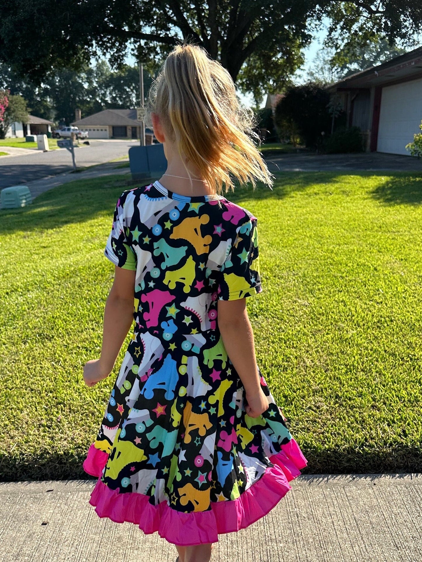 skating twirl dress