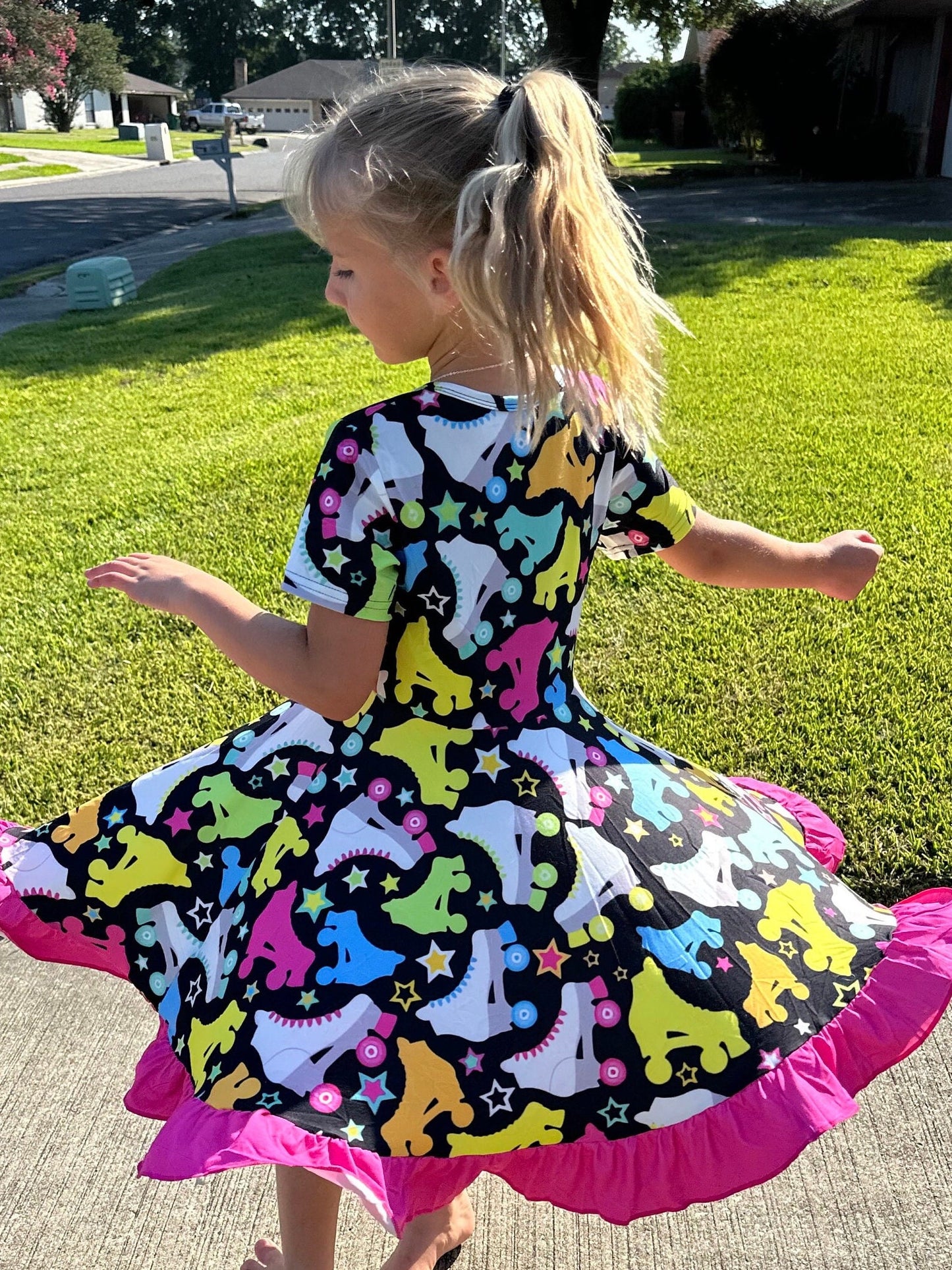 skating twirl dress