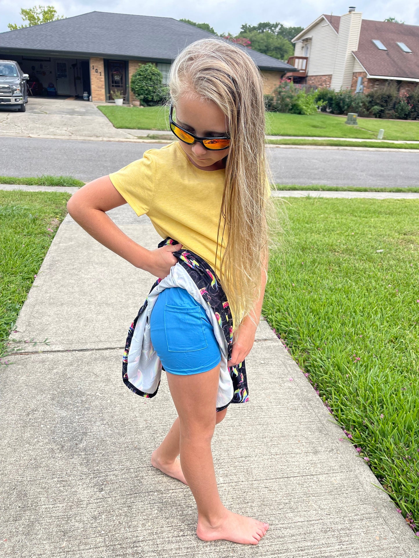 Rainbow Unicorn Twirl Skort