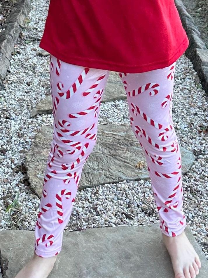 Candy Cane Leggings