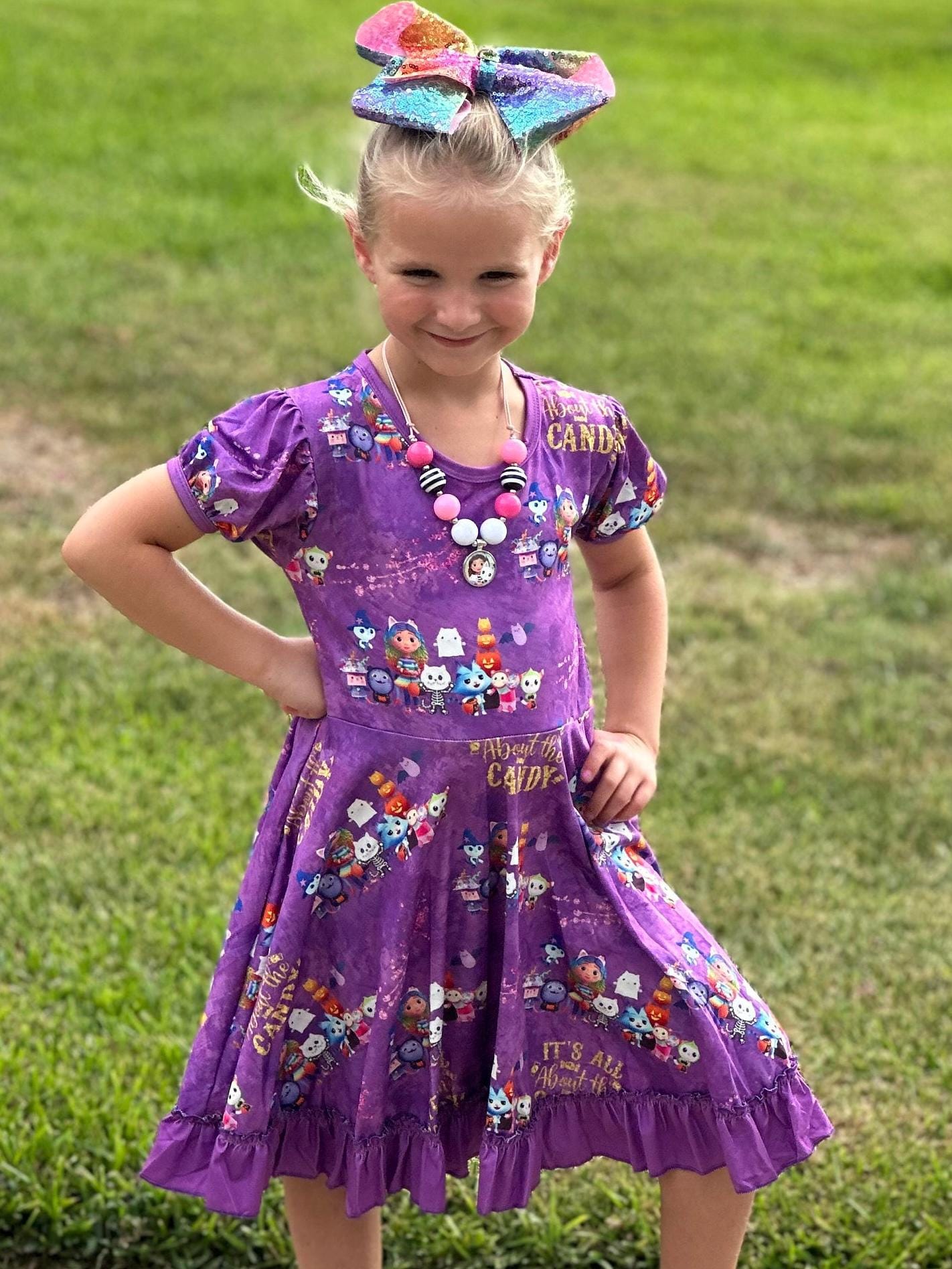 Dollhouse Halloween Twirl Dress