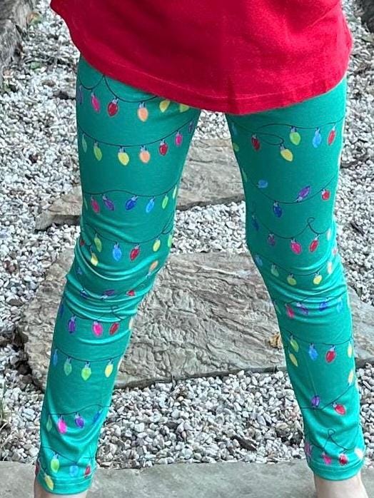 Christmas lights Leggings