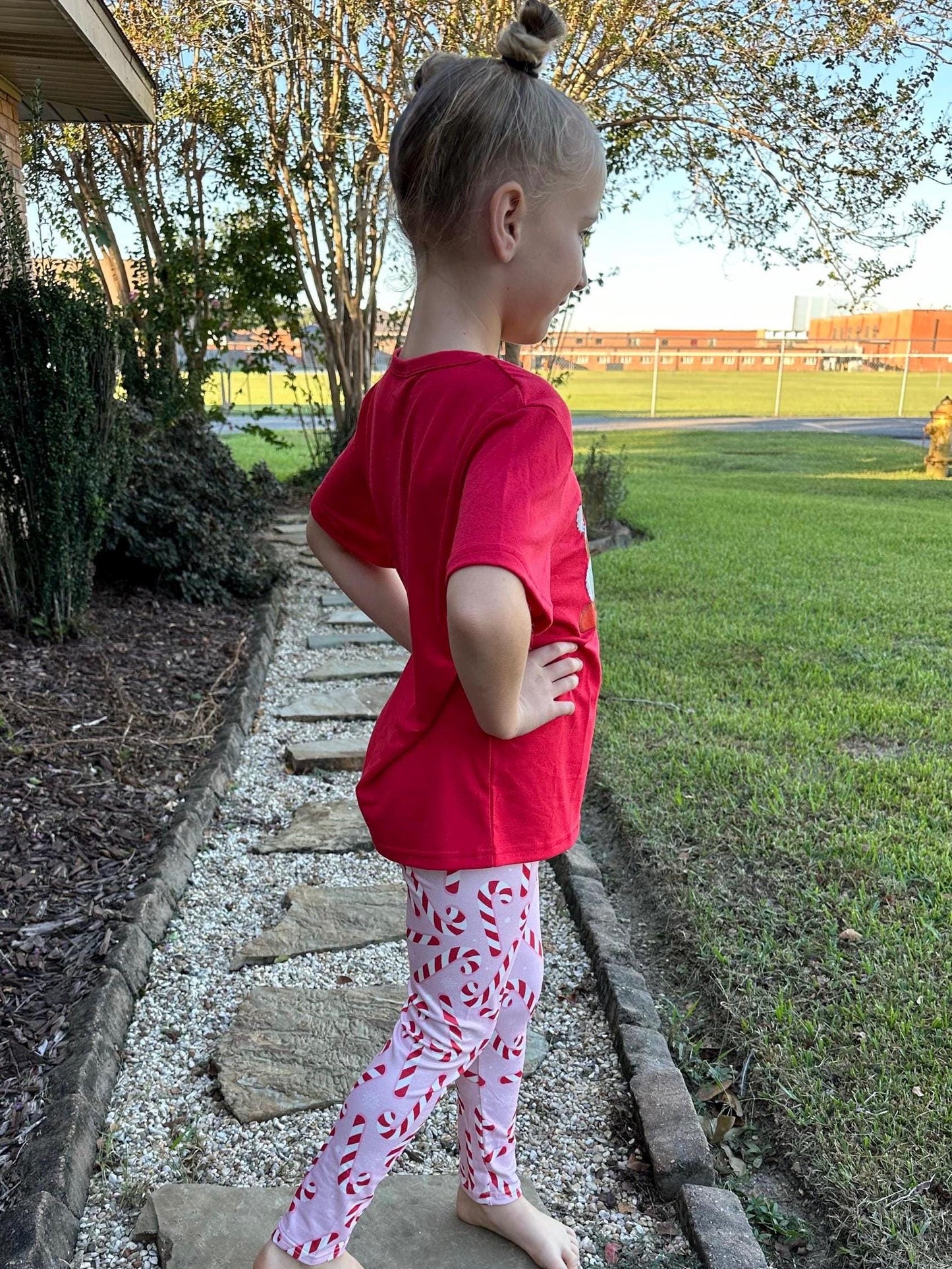 Candy Cane Leggings