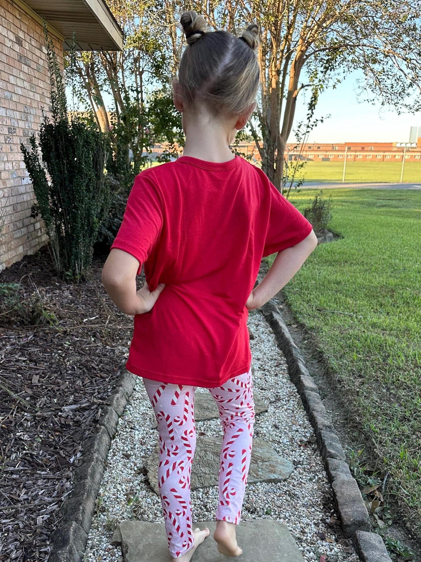 Candy Cane Leggings