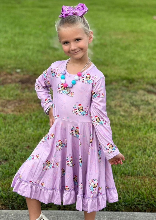 Dollhouse Christmas Twirl Dress