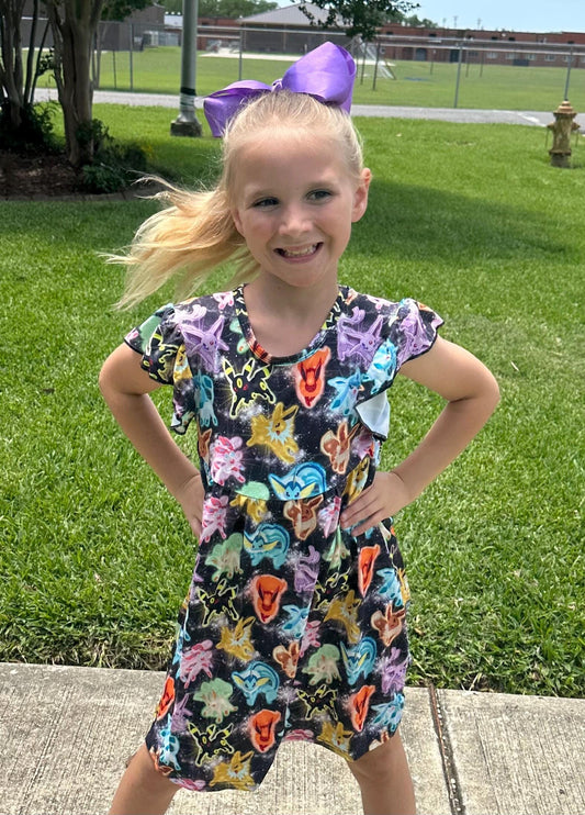 Pocket Characters Dress