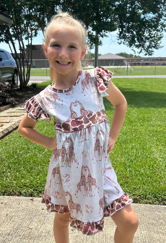 Giraffe Crossback Dress