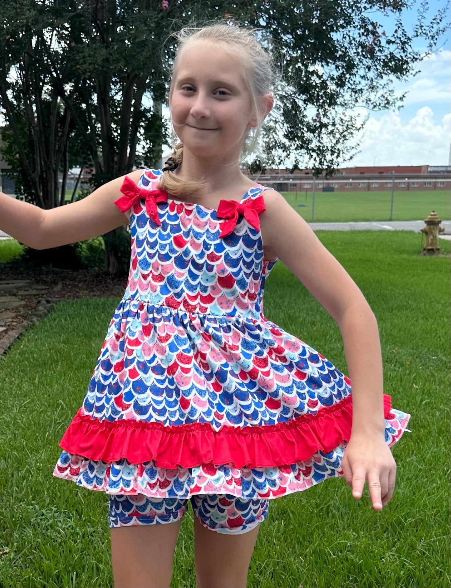 Mermaid Scales Short Set