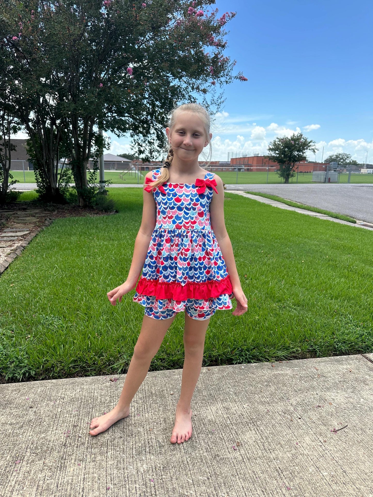 Mermaid Scales Short Set